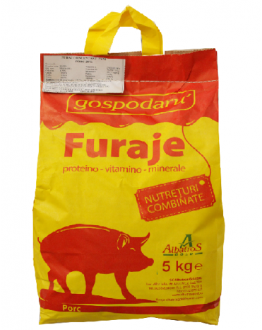 Furaj granulat porc crestere